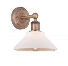  616-1W-AC-G131 - Orwell - 1 Light - 8 inch - Antique Copper - Sconce