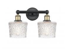  616-2W-BAB-G402 - Niagara - 2 Light - 16 inch - Black Antique Brass - Bath Vanity Light