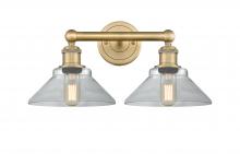  616-2W-BB-G132 - Orwell - 2 Light - 17 inch - Brushed Brass - Bath Vanity Light