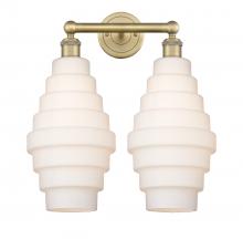 Innovations Lighting 616-2W-BB-G671-8 - Cascade - 2 Light - 17 inch - Brushed Brass - Bath Vanity Light