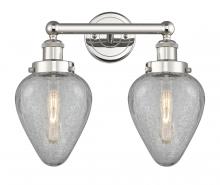  616-2W-PN-G165 - Geneseo - 2 Light - 16 inch - Polished Nickel - Bath Vanity Light