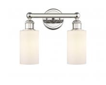 Innovations Lighting 616-2W-PN-G801 - Clymer - 2 Light - 13 inch - Polished Nickel - Bath Vanity Light