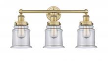 Innovations Lighting 616-3W-BB-G182 - Canton - 3 Light - 24 inch - Brushed Brass - Bath Vanity Light