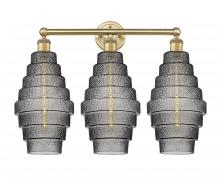 Innovations Lighting 616-3W-BB-G673-8 - Cascade - 3 Light - 26 inch - Brushed Brass - Bath Vanity Light