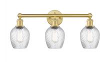  616-3W-SG-G292 - Salina - 3 Light - 24 inch - Satin Gold - Bath Vanity Light