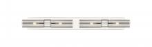  617S-4W-PN-G617-8SM - Boreas - 4 Light - 39 inch - Polished Nickel - Bath Vanity Light