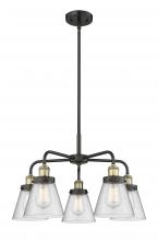  916-5CR-BAB-G64 - Cone - 5 Light - 25 inch - Black Antique Brass - Chandelier