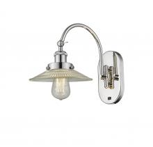  918-1W-PN-G2 - Halophane - 1 Light - 9 inch - Polished Nickel - Sconce