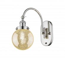 Innovations Lighting 918-1W-PN-G208-6 - Beacon - 1 Light - 6 inch - Polished Nickel - Sconce
