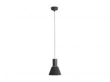 Golden 3133-P8 FB-GY - Faroe - 8" LED Pendant