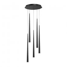 Modern Forms US Online PD-41805R-BK - Cascade Multilight Pendant Light