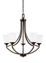  3124505EN3-710 - Hanford Five Light Chandelier