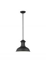  6247701EN3-12 - Fredricksburg traditional 1-light LED outdoor exterior Dark Sky compliant ceiling hanging pendant in