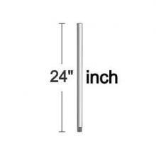  DR524-BNW - 24" Down Rod in Brushed Nickel Wet