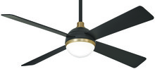  F623L-BC/SBR - 54" CEILING FAN W/LED LIGHT