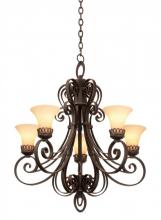 Kalco 5198FC/1339 - Mirabelle 5 Light Chandelier