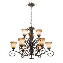 Kalco 5535TO/1406 - Amelie 9 Light Chandelier