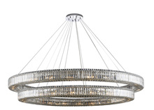  11722-010-FR001 - Rondelle 2 Tier Pendant (72" + 84")