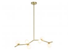  HF4806-WHT - Hampton Collection Six Light Chandelier