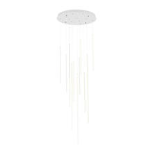  MP14924-WH - Chute 12 Head White LED Multi Pendant