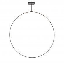  PD82572-BK-UNV-010 - Cirque 72-in Black LED Pendant