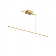  LP18248-BG - Vega Minor 48-in Brushed Gold LED Linear Pendant