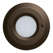 Elco Lighting ELST8430W - Round Mini LED Step Light with Open Faceplate