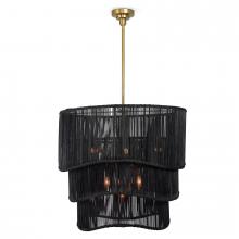  16-1402BLK - Regina Andrew Nimes Chandelier (Black)