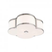  1216-PN - 3 LIGHT FLUSH MOUNT