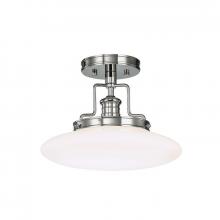  4202-PN - 1 LIGHT SEMI FLUSH