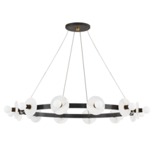  4240-AOB - 12 LIGHT CHANDELIER