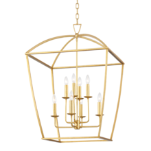  8324-GL - 8 LIGHT LARGE PENDANT