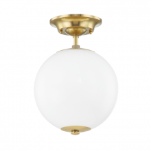  MDS703-AGB - 1 LIGHT SEMI FLUSH