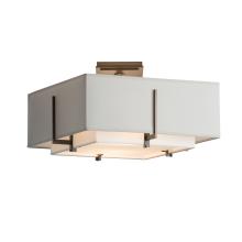  126507-SKT-07-SF1205-SJ1605 - Exos Square Small Double Shade Semi-Flush