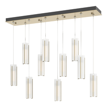  131204-SKT-STND-86-GG0065 - Exos Glass 10-Light Pendant