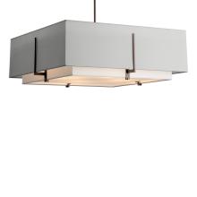  139635-SKT-MULT-05-SF2012-SJ2401 - Exos Square Large Double Shade Pendant