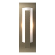 Hubbardton Forge 217185-SKT-84-GG0065 - Forged Vertical Bar Sconce - Steel Backplate