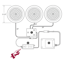  DPDS-W - DP Series Puck Light Dimmer