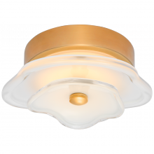  KS 4063SB-CRE - Leighton 6" Layered Flush Mount