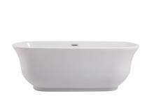  BT10267GW - 67 Inch Soaking Bathtub in Glossy White