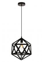  LDPD2110 - Redmond Collection Pendant D13.0'' H14.6 Lt:1 Black Finish