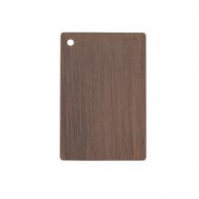  MTL-310-WO - Metal Finish sample in weathered oak