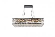  V2034D32BK/RC - MaxIme 32 Inch Black Chandelier