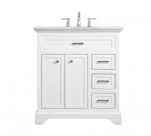  VF15032WH - 32 Inch Single Bathroom Vanity in White