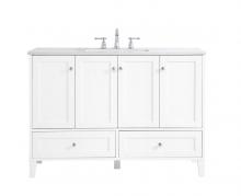  VF18048WH - 48 Inch Single Bathroom Vanity in White