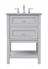  VF27042GR - 42 In. Single Bathroom Vanity Set in Grey