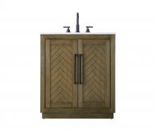  VF29030HO - 30 inch Single Bathroom Vanity in Hazel Oak