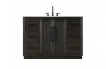  VF29048CO - 48 inch Single Bathroom Vanity in Chocolate Oak