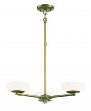  P1463-695-L - Scale - 3 Light Chandelier LED