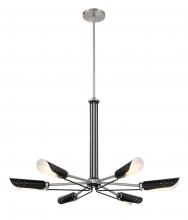  P1696-691 - Turbine - 6 Light Chandelier